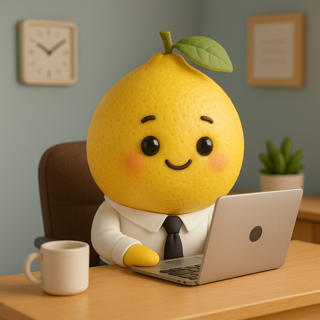 20250817 1334 corporate lemon worker simple compose 01k2vgw60ffjfv4bza3bh4qf7k