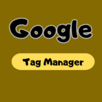 google tag manager text icon