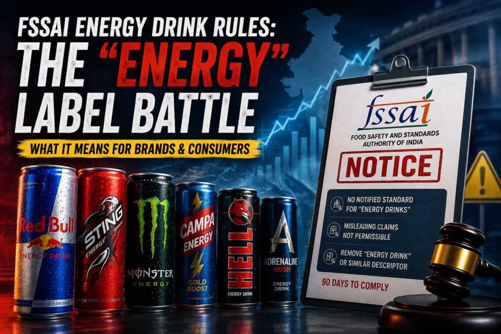 FSSAI Energy Drink Rules