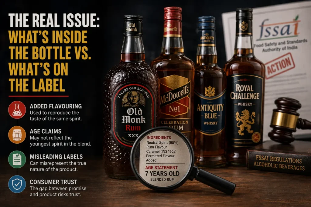 fssai FSSAI alcohol labelling scrutiny and consumer trust.
